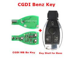 Original CGDI MB CG BE Key for All Benz FBS3 315MHZ/433M Working with CGDI MB Programmer and Get 1 Free Token for CGDI MB