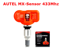 V4.09 Autel MX-Sensor 433MHZ Universal Programmable TPMS Sensor Specially Built for Tire Pressure Sensor Replacement