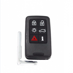 Volvo Remote Key shell fob with 5+1 Button for S60 S80 V70 XC60 XC70 5 Pieces/Lot